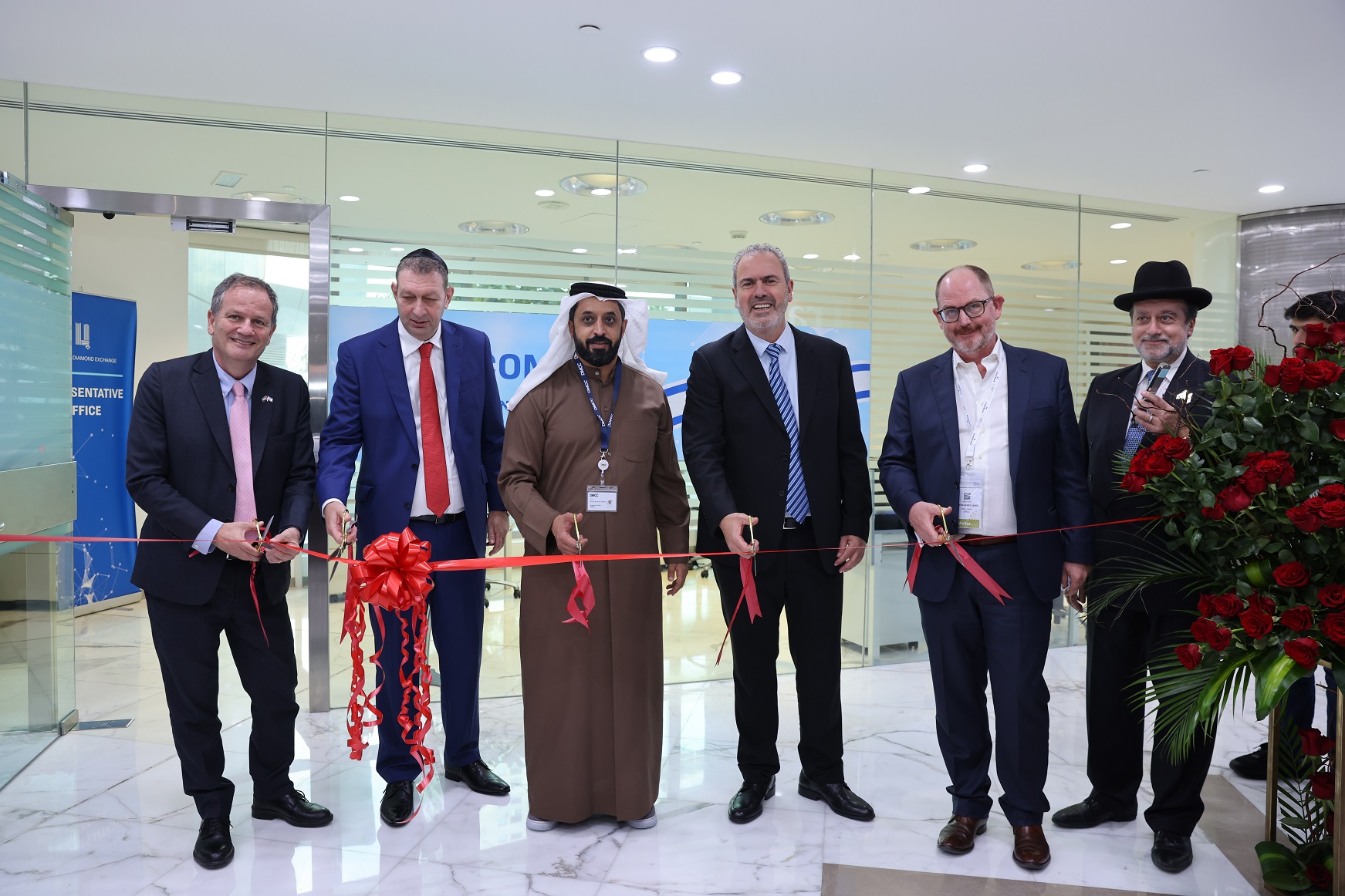 Ribbon Cutting of the Israel Diamond Exchange Office