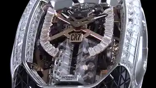 ساعة “رونالدو” مستوحاة من سيارة “بوجاتي شيرون”