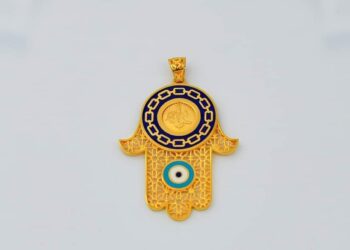 «أندريا وجورج» تطرح مشغولات ذهبية موشحة بالمينا