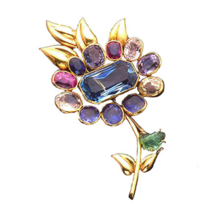 suzanne belperron flowered brooch