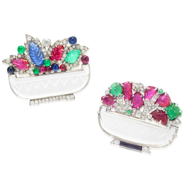 Cartier brooches