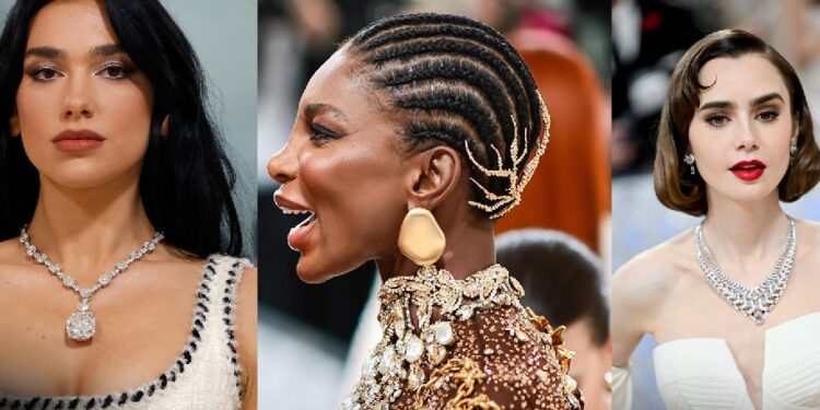 أبرز مجوهرات النجوم في حفل "ميت جالا" 2023 96 أبرز مجوهرات النجوم في حفل “ميت جالا” 2023