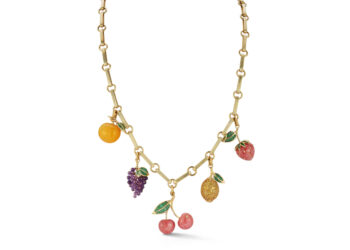 ” جينيفر كوش” تطرح مجموعة مجوهرات مستوحاة من”الفواكه”