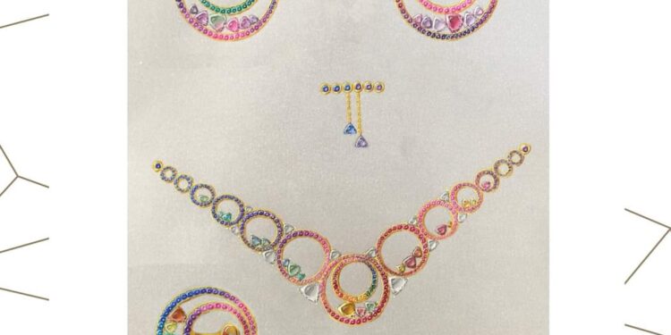 30 تصميمًا متأهلًا للتصفيات النهائية لجوائز معهد الأحجار الكريمة والمجوهرات