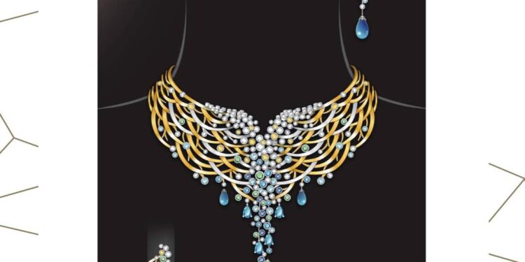 30 تصميمًا متأهلًا للتصفيات النهائية لجوائز معهد الأحجار الكريمة والمجوهرات