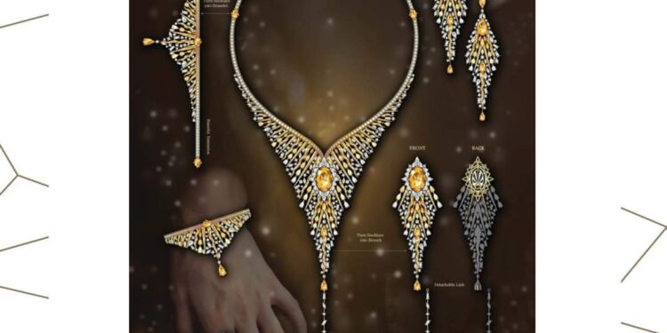 30 تصميمًا متأهلًا للتصفيات النهائية لجوائز معهد الأحجار الكريمة والمجوهرات