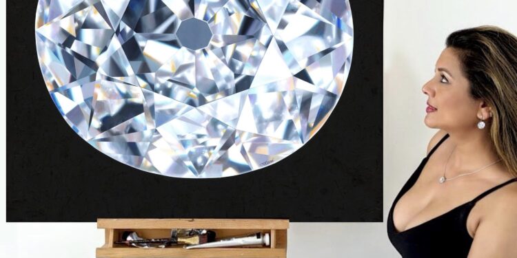 "رينا أهلواليا" تطرح ماسة " كوهينور" في عمل فني رقمي 98 “رينا أهلواليا” تطرح ماسة ” كوهينور” في عمل فني رقمي