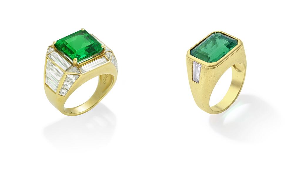 20230927 Emerald Rings