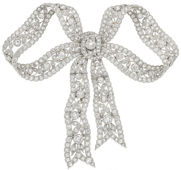 Heritage Tiffany belle epoque diamond brooch