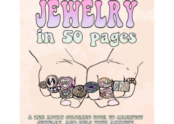 “مجوهرات مانيفست”… كتاب تلوين للكبار من المصممين والهواة