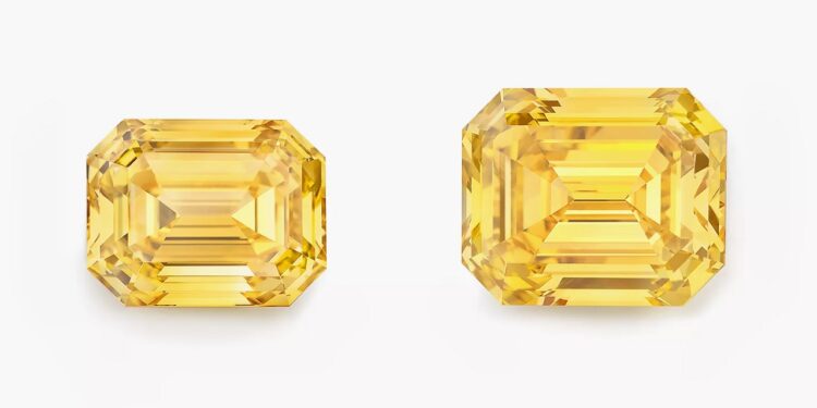 «تيفاني» تكشف عن أحجار صُنعت من أكبر ماسة صفراء في كندا 90 «تيفاني» تكشف عن أحجار صُنعت من أكبر ماسة صفراء في كندا