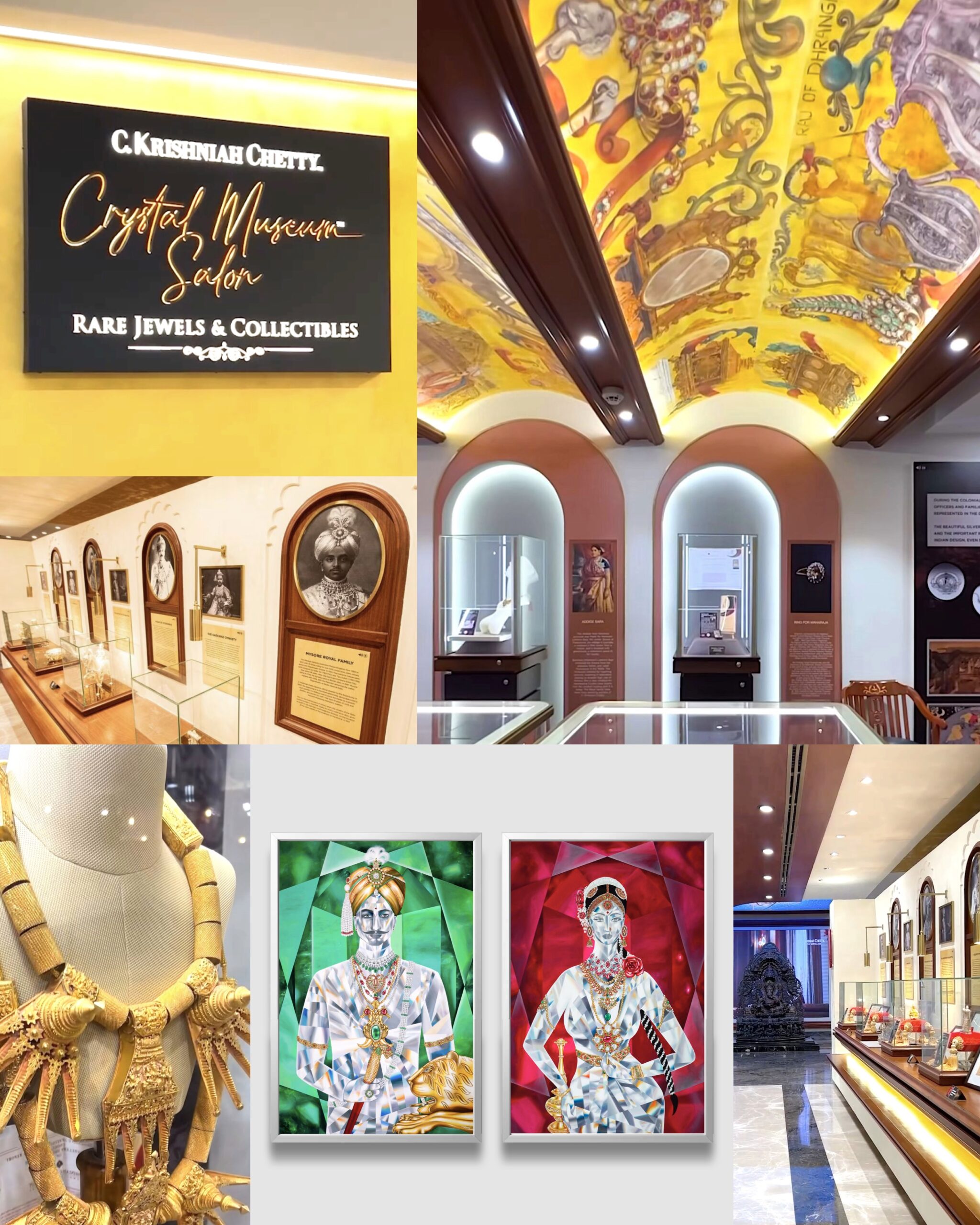 C Krishniah Chetty Crystal Museum Reena Ahluwalia paintings scaled