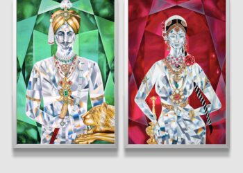 تسجل لوحات مهراجا ومهاراني ميسور للفنانة رينا أهلواليا الإرث التاريخي للمجوهرات الهندية