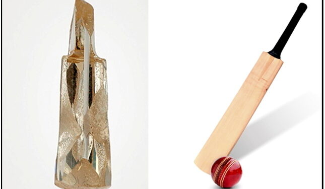 أول مضرب كريكيت من الألماس في العالم 90 أول مضرب كريكيت من الألماس في العالم