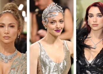 أبرز المجوهرات على السجادة الحمراء في حفل ميت جال