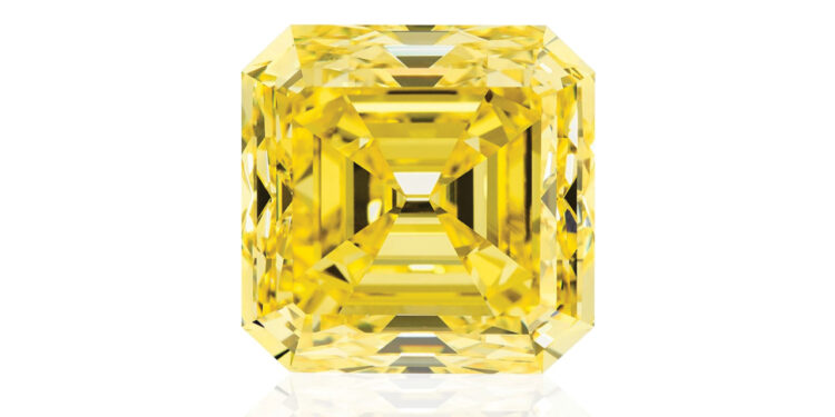 ماسة صفراء اللون تزن 45 قيراطًا تتصدر مزاد مجوهرات فيليبس يونيو الجاري 88 ماسة صفراء اللون تزن 45 قيراطًا تتصدر مزاد مجوهرات فيليبس يونيو الجاري