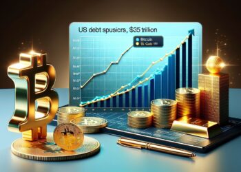 بعد ارتفاع الدين الأمريكي مشروع قانون يقترح استخدام الذهب في شراء احتياطي من البيتكوين