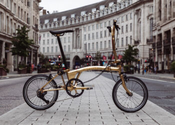 تعاون بين «مابن آند ويب» و«برومبتون» لإنشاء دراجات أوليمبية مطلية بالذهب