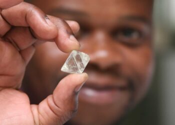 عامل هندي مثقل بالديون يعثر على ألماسة بقيمة 95 ألف دولار