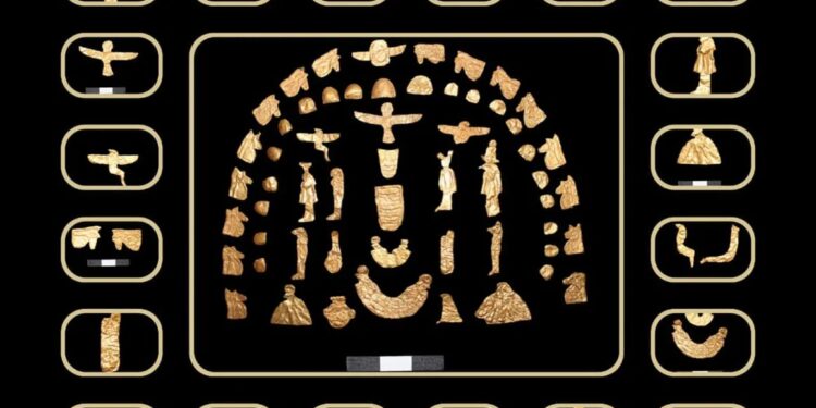 اكتشاف قطع ورقائق ذهبية في مقبرة فرعونية بدمياط 93 اكتشاف قطع ورقائق ذهبية في مقبرة فرعونية بدمياط