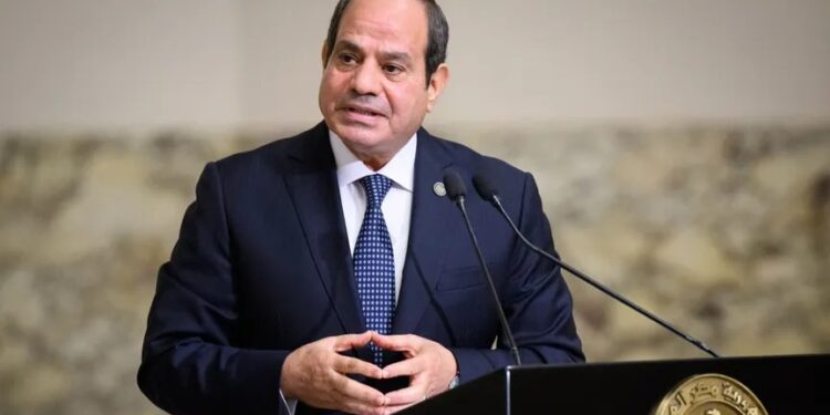 السيسي خلال لقائه بمديرة صندوق النقد: أولويتنا تخفيف الضغط عن المصريين