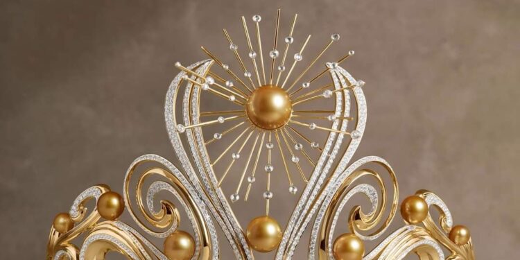 «النور الأبدي» تاج ملكة جمال الكون تحفة فلبينية