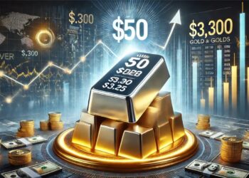 توقعات بارتفاع أسعار الفضة إلى 50 دولارًا