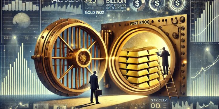 ترامب يأمر بمراجعة احتياطيات الذهب الأمريكية في قلعة فورت نوكس