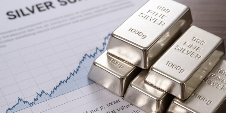 معهد الفضة: استمرار نقص المعروض سيدفع أسعار الفضة للارتفاع في 2025 94 معهد الفضة: استمرار نقص المعروض سيدفع أسعار الفضة للارتفاع في 2025