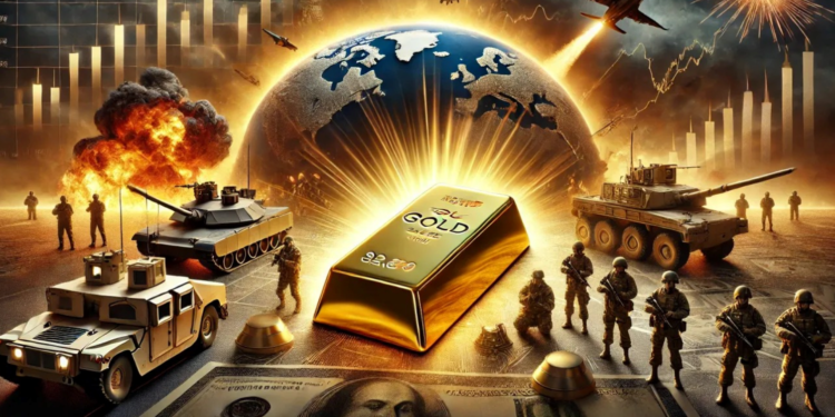 الذهب يلمع تحت دخان الحرب: ضربة إسرائيلية لإيران ترفع الأسعار إلى أعلى مستوياتها في شهر