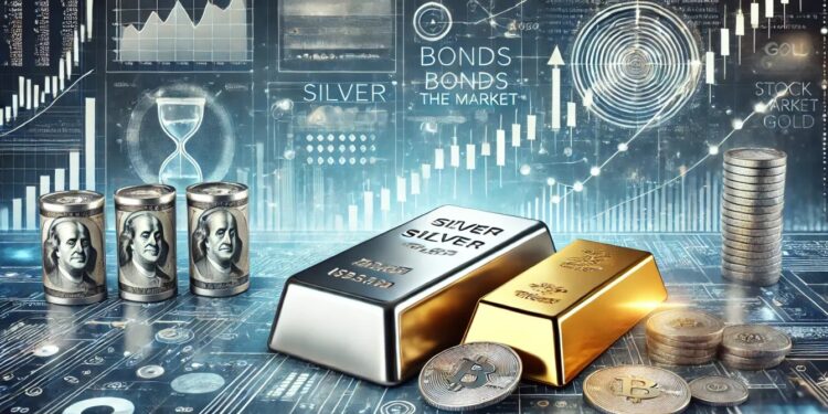 الفضة تقفز لأعلى مستوياتها منذ 12 عامًا.. والذهب يفتح الطريق نحو 4000 دولار
