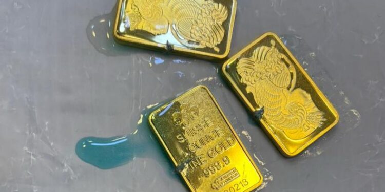 “نحاس مطلي ذهب”..ضبط سبائك مستوردة مزيفة في الأسواق المصرية