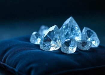 بيع 865 قيراطًا من الألماس الخام في مزاد دولي