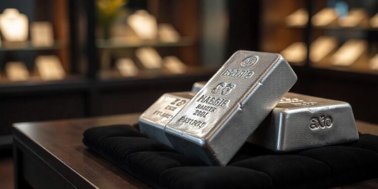 أسعار الفضة تتراجع مع تراجع التوترات وعودة المستثمرين للسندات