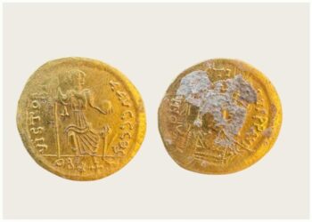 اكتشاف نادر: قطعة نقدية ذهبية من عهد الإمبراطور البيزنطي جستين الثاني في قلعة تويذا البلغارية