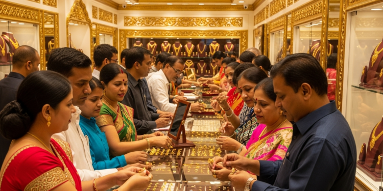 من التزيين إلى الاستثمار.. ارتفاع أسعار الذهب يغيّر سلوك المستهلك الهندي 94 من التزيين إلى الاستثمار.. ارتفاع أسعار الذهب يغيّر سلوك المستهلك الهندي