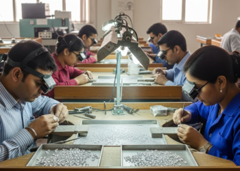 سورات الهندية… القلب النابض لصناعة الألماس العالمية