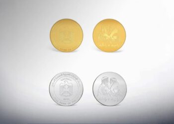 مصرف الإمارات المركزي يصدر مسكوكة تذكارية ذهبية وفضية احتفاءً بـ”زايد وراشد” وتخليدًا لإرث المؤسسين