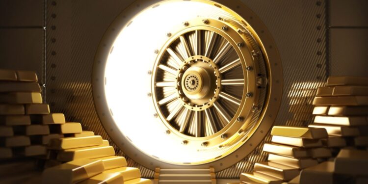 تثير (Tether) تستحوذ على 8 مليارات دولار من الذهب في خزنة بسويسرا