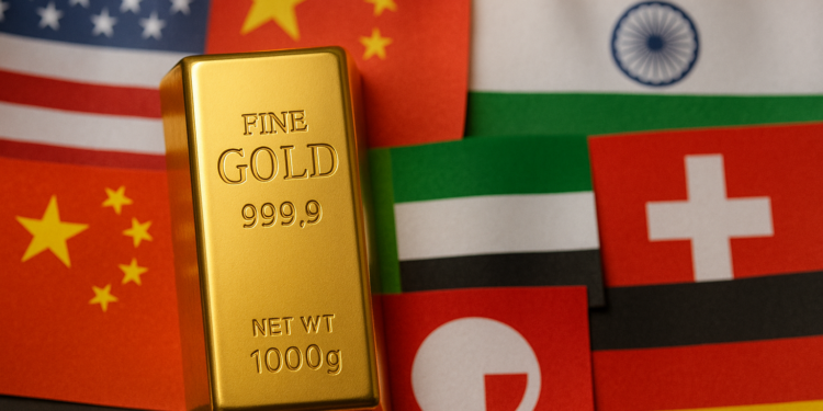 الذهب يعيد رسم خريطة القوة الاقتصادية عالميًا