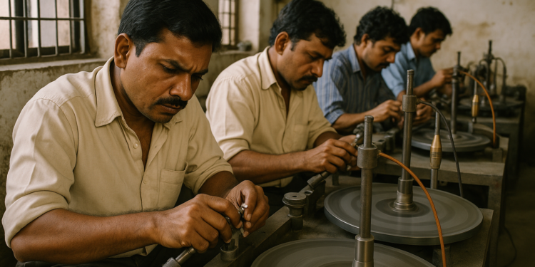 الرسوم الأمريكية 50% تهدد تجارة الألماس والمجوهرات الهندية 94 الرسوم الأمريكية 50% تهدد تجارة الألماس والمجوهرات الهندية