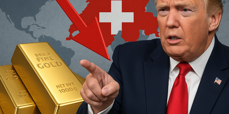 ترامب يشعل حرب الذهب مع سويسرا… ورسوم الـ39% تهدد سوق السبائك العالمي