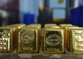 تركيا تدخل 577.4 طنًا من الذهب الفعلي إلى النظام المالي منذ 2017