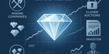 من سرية السوق إلى الشفافية.. كيف غيّر مؤشر "زيمنسكي" قواعد اللعبة في صناعة الألماس العالمية؟ 10 من سرية السوق إلى الشفافية.. كيف غيّر مؤشر “زيمنسكي” قواعد اللعبة في صناعة الألماس العالمية؟