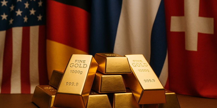 مجلس الذهب العالمي: الولايات المتحدة تتصدر الاحتياطيات وتايلاند تقفز للمركز 22 عالميًا 94 مجلس الذهب العالمي: الولايات المتحدة تتصدر الاحتياطيات وتايلاند تقفز للمركز 22 عالميًا