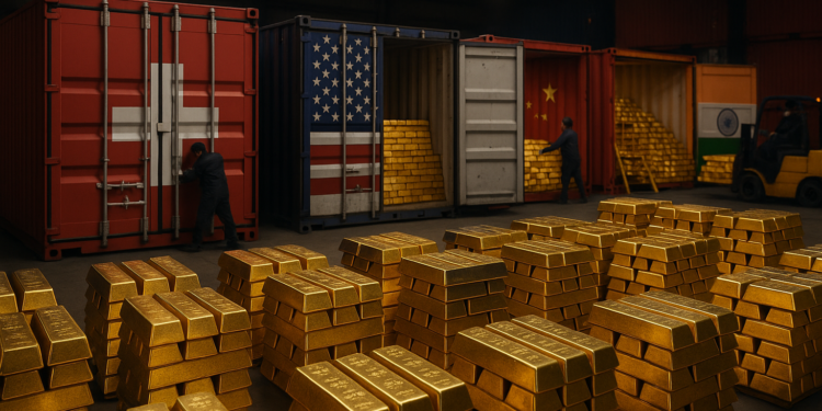  صادرات الذهب السويسرية إلى الولايات المتحدة تهوي بأكثر من 99% في أغسطس بسبب الرسوم الجمركية