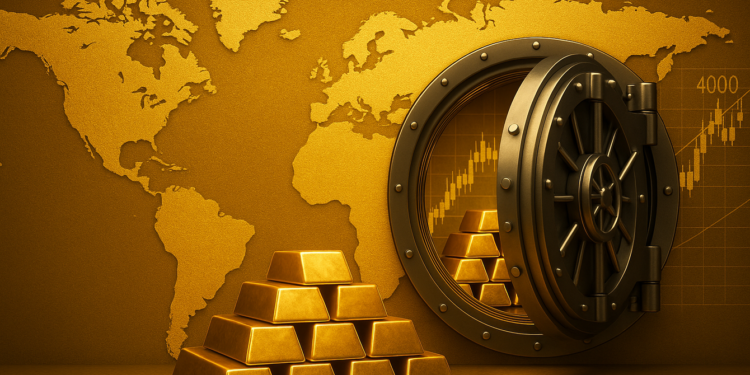 الذهب يواصل زخمه العالمي بدعم من البنوك المركزية والتقلبات الجيوسياسية 94 الذهب يواصل زخمه العالمي بدعم من البنوك المركزية والتقلبات الجيوسياسية