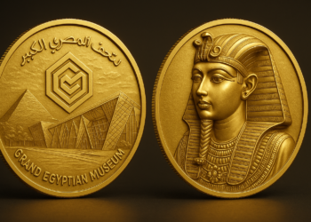 الحكومة تصدر عملات تذكارية من الذهب والفضة احتفالاً بافتتاح المتحف المصري الكبير