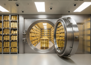 احتياطي الذهب بالبنك المركزي المصري يحقق أكبر زيادة شهرية منذ عام 2022