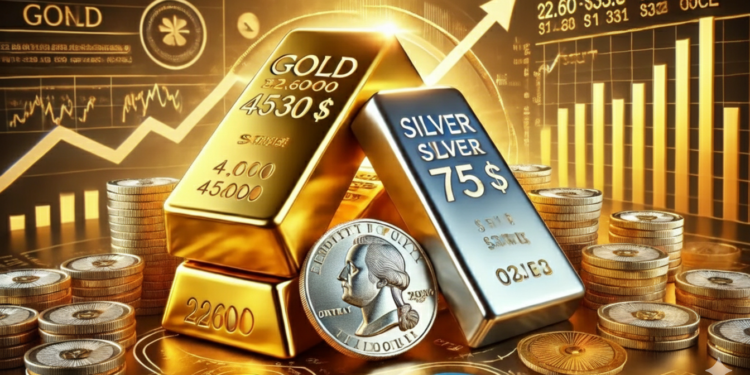 «آي صاغة»: ضعف السيولة وخفض الفائدة يدفعان الذهب والفضة لقمم تاريخية جديدة